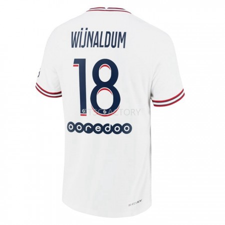 Maillot de Foot Paris Saint Germain Georginio Wijnaldum 18 Quatrième 2021/22